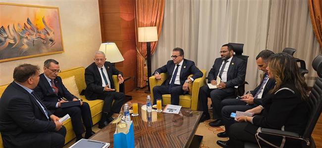 الدكتور خالد عبدالغفار يلتقي وزير الصحة التونسي لبحث تعزيز التعاون في القطاع الصحي