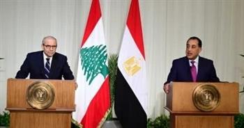 رئيس الوزراء: نشهد تناميا مطردا في وتيرة التواصل السياسي بين مصر ولبنان 