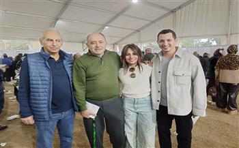 مازن مرزوق يدلي بصوته في انتخابات نادي الجزيرة