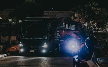 كأس عاصمة مصر.. الأهلي يصل إلى استاد المقاولون العرب لمواجهة سيراميكا كليوباترا