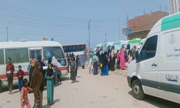 «صحة الإسكندرية» تقدم خدمات طبية وعلاجية مجانية لأكثر من 1400 مواطن 