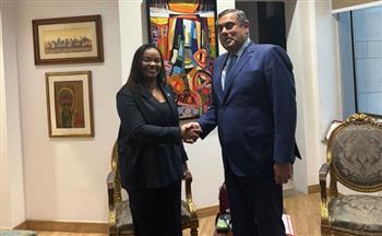 نائب وزير الخارجية يؤكد دعم مصر لجهود السلام والتنمية في الكونجو الديموقراطية