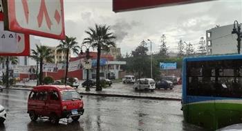 أمطار على الإسكندرية مع اقتراب موعد نوة "أنواء قاسم"