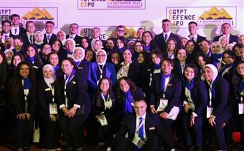 متطوعو وزارة الشباب والرياضة يشاركوا في تنظيم فعاليات النسخة الرابعة من معرض الصناعات الدفاعية والعسكرية: