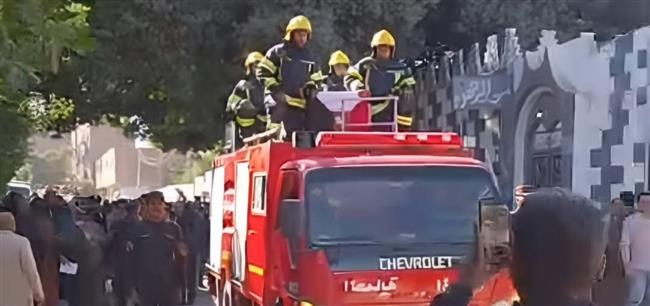 تشييع جثمان معاون الشرطة الشهيد محمود البدري بمسقط رأسه في أخميم بسوهاج