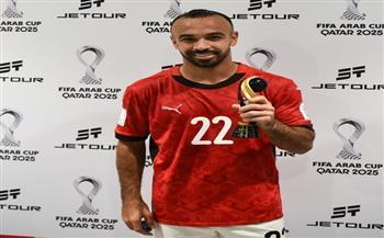 كأس العرب.. أفشة رجل مباراة منتخب مصر الثاني أمام الكويت