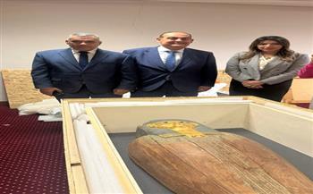 الخارجية: مصر تسترد قطعتين أثريتين من بلجيكا| صور