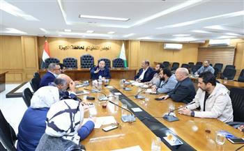 نائب محافظ الجيزة يتابع المراحل النهائية لتشغيل محطات رفع الصرف الصحي بأبوالنمرس وجنوب الجيزة 