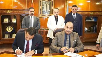 محافظ أسيوط يشهد توقيع بروتوكول تعاون مع بنك مصر لتسويق الأصول وتعظيم العائد الاستثماري