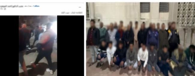 ضبط 27 شخصًا لتجمعهم أمام لجنة انتخابية بالشرقية والمطالبة بإعادة الانتخابات