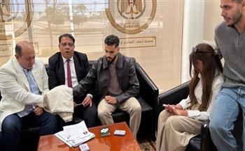 عقد قران ابنة أحمد سليمان على المغربي محمود بنتايج لاعب الزمالك