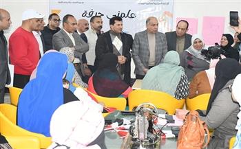 وزير الرياضة ومحافظ المنيا يتفقدا مركز التنمية الشبابية بدير مواس| صور 