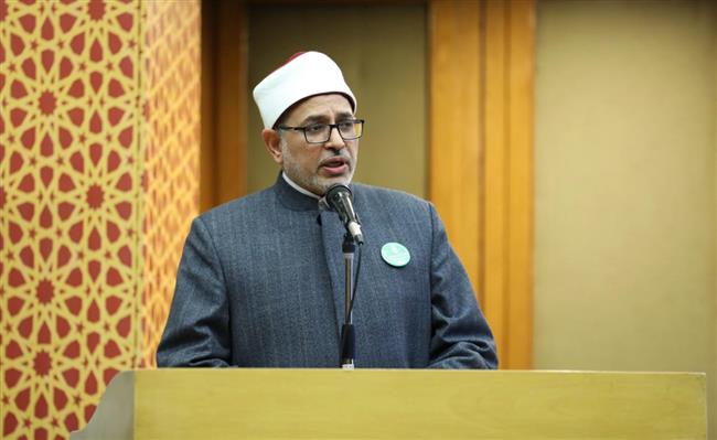 رئيس جامعة الأزهر خلال تكريم حفظة كتاب الله: القلوب العامرة بالقرآن موصولة بالله