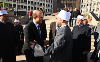 رئيس جامعة أسيوط يستقبل وزير الأوقاف ضمن فعاليات زيارته للمحافظة 