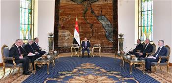 الرئيس السيسي ووزير خارجية روسيا يؤكدان على ضرورة وقف الحرب في غزة وتثبيت وقف إطلاق النار