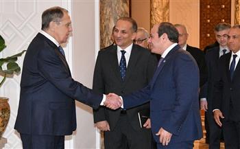 الرئيس السيسي يعرب عن تقديره لمسار العلاقات الاستراتيجية بين مصر وروسيا