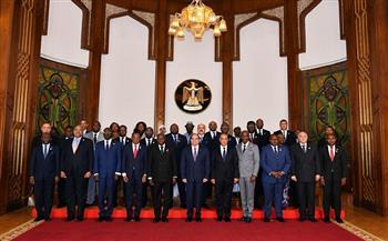 الرئيس السيسي يستقبل المشاركين بالمؤتمر الوزاري لمنتدى الشراكة روسيا – أفريقيا