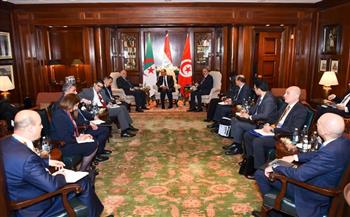 وزير الخارجية يعقد اجتماعًا ثلاثيًا حول ليبيا مع نظيريه الجزائري والتونسي