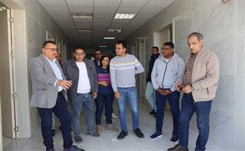 رئيس مدينة الغردقة يتفقد بعض المشروعات المقترحة للافتتاح فى العيد القومي للمحافظة 