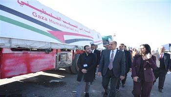مصر تطلق القافلة الإغاثية رقم 15 إلى قطاع غزة دعمًا للأشقاء الفلسطينيين