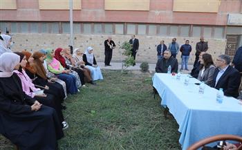 محافظ الجيزة يتفقد أعمال التطوير بالطرق والمناطق المحيطة مستشفى بولاق الدكرور