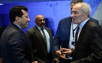 وزير الرياضة يهنئ حسن مصطفى لفوزه برئاسة الاتحاد الدولي لكرة اليد للدورة الـ7 على التوالي