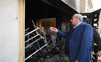 محافظ الغربية: السيطرة على حريق مدرسة طنطا الثانوية الزراعية دون إصابات