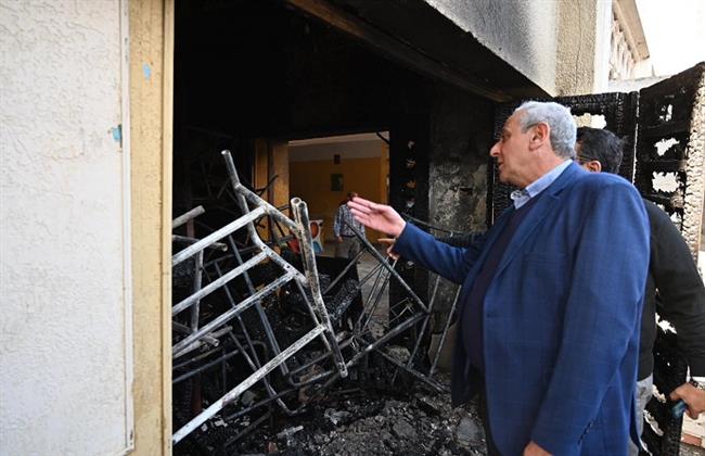 محافظ الغربية: السيطرة على حريق مدرسة طنطا الثانوية الزراعية دون إصابات