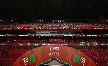 كأس أمم أفريقيا.. ملعب مولاي عبد الله يتزين لاستضافة حفل الافتتاح| صور