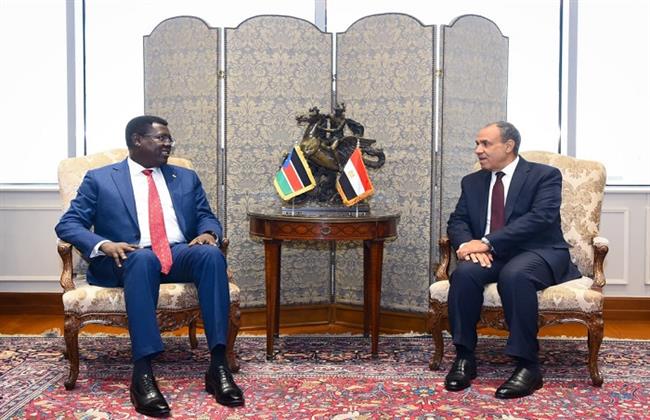 مشاورات سياسية بين وزيرا خارجية مصر وجنوب السودان