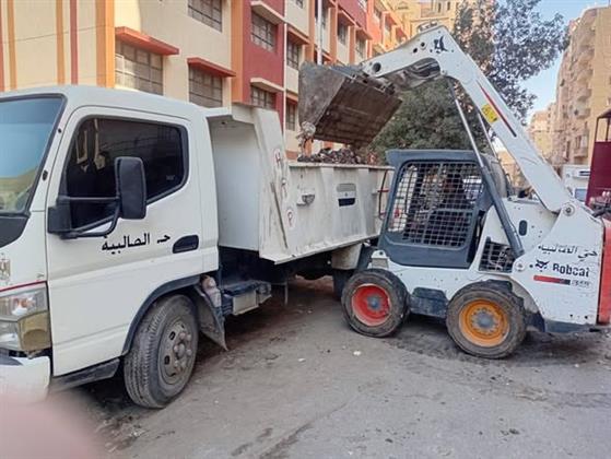 محافظ الجيزة يتابع أعمال رفع كفاءة شارع العروبة وتحسين مستوى النظافة والتجميل