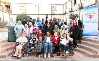 تشجيعًا ودعمًا لهم.. القومي للإعاقة يلتقي متدربي "المذيع الصغير" 