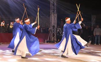 اسيوط والمنيا تستحوذا على قلوب جماهير التحطيب فى الأقصر 