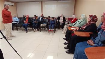 ورشة عمل بعنوان "دعم الصحة النفسية للمرأة" بمكتبة 6 أكتوبر العامة