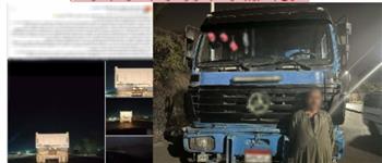الأمن يضبط سائق نقل غير مرخص حاول التهرب بعد مشادة مرورية بالقليوبية