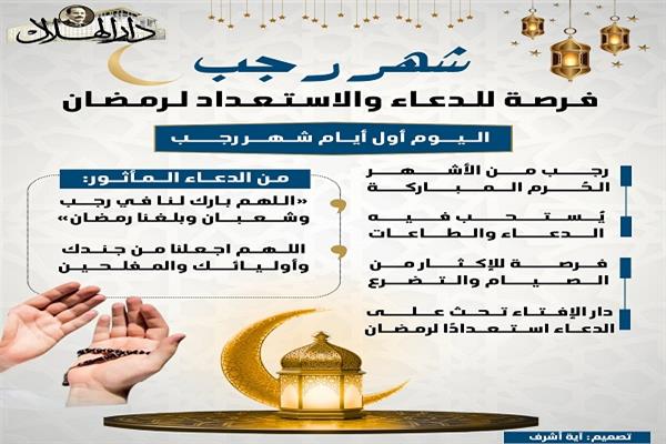 مع بداية رجب.. تعرف على فضل الشهر الكريم| إنفوجراف 