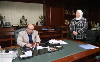 محافظ بني سويف يعتمد مواعيد امتحانات صفوف النقل والشهادة الإعدادية