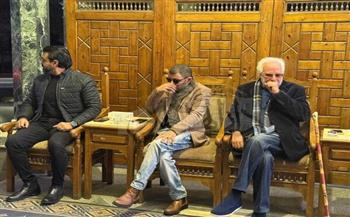 بدء عزاء الفنانة سمية الألفي من مسجد عمر مكرم