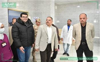محافظ الشرقية يفتتح وحدات قسطرة القلب والعناية والأورام بمستشفى فاقوس المركزي 