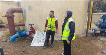 رئيس مياه بني سويف يتفقد أعمال الإحلال والتجديد بمحطتي مياه الحلابية 1 و2