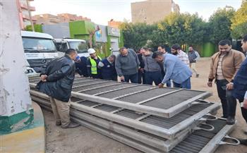 رئيس مياه سوهاج يتفقد محطات مياه الشرب والصرف الصحى بمركز جرجا