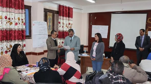 سوهاج تنظم تدريبًا للمعلمين ضمن برنامج "صحتهم مستقبلهم" 
