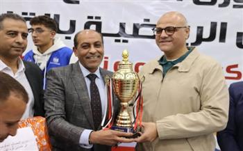 محافظ القليوبية يشهد ختام النسخة الأولى لدوري الهيئات الحكومية ويتوّج «التموين» باللقب بنتيجة 4/0