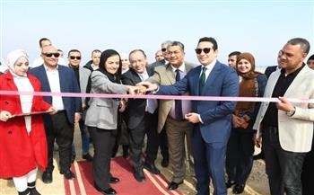 نائب محافظ الفيوم ومساعد وزير البيئة يفتتحان المركز البيئي المجتمعي بقرية شكشوك 