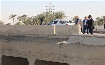 محافظ بني سويف يتفقد جاهزية مخر سيل سنور  ضمن خطة استعدادات المحافظة لموسم الأمطار