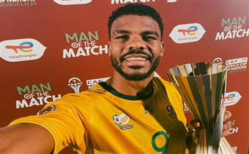 كأس أمم أفريقيا.. فوستر يفوز بجائزة رجل مباراة جنوب أفريقيا وأنجولا