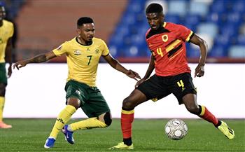 كأس أمم أفريقيا.. جنوب أفريقيا تتعادل مع أنجولا إيجابيا في شوط أول مثير