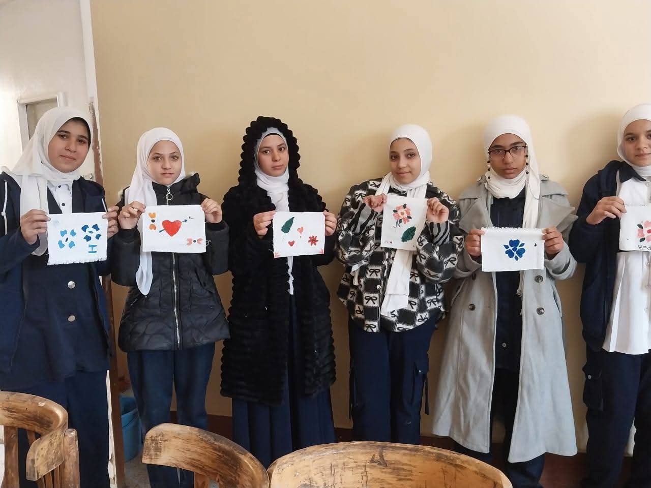 ورشة للطباعة على القماش بقصر ثقافة الغنايم 