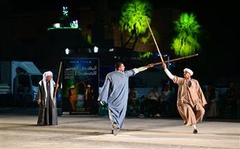 المهرجان القومي للتحطيب يواصل عروضه المبهجة بالأقصر