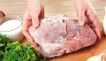 فوائد صحية للحوم المجمدة